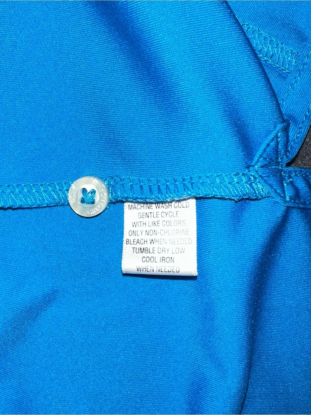 Greg Norman Tasso Elba Play Dry Golf Polo Shirt Blue Striped Mens XL - Picture 5 of 6